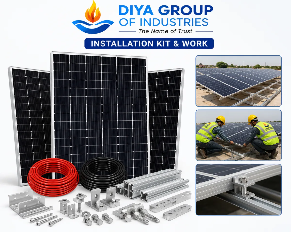 COMPLETE INSTALLATION WITH MATERIALS — Solar Hardware