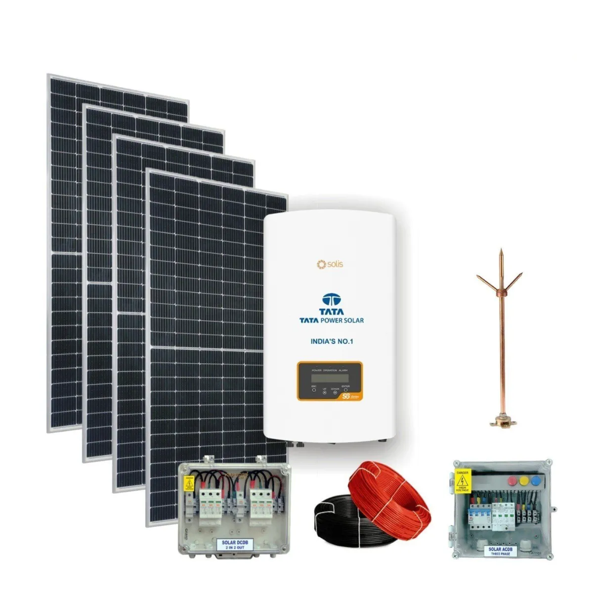 3KW TATA SOLAR KIT — Solar Hardware